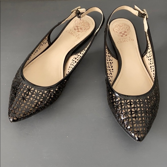 Vince Camuto Shoes - Vince Camuto Fallina Perforated Leather Flats 8.5